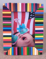 How to Make a Colored Pencil Picture Frame